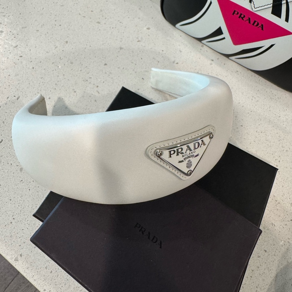 Prada Re-Nylon padded headband - Picture 1 of 6